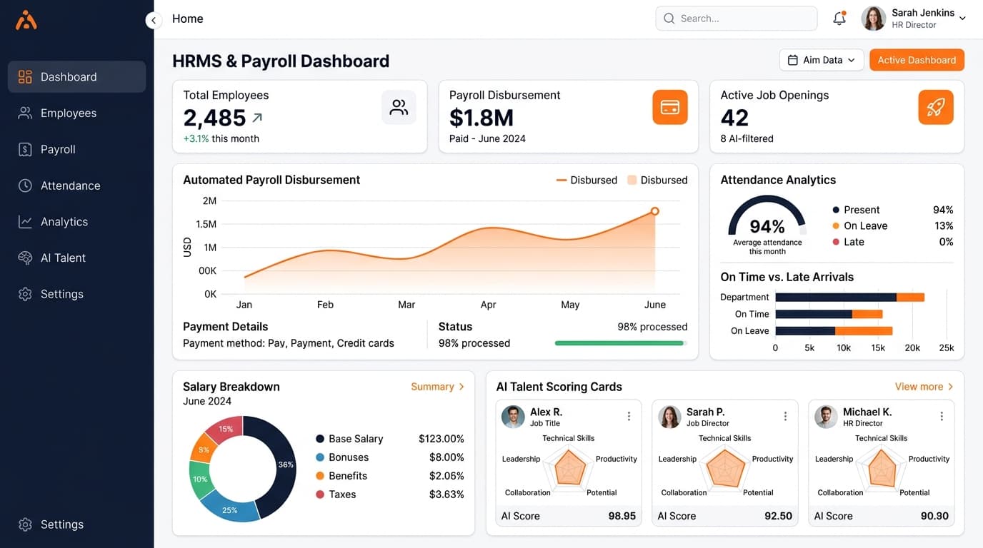 WorkPulse AI — HRMS & Payroll Ecosystem